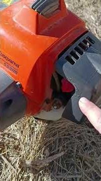 A ver cómo se arranca una desbrozadora.