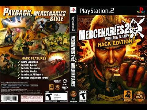 Mercenaries 2 World in Flames Hack Edition (PS2) | Infinite Ammo & Health Gameplay