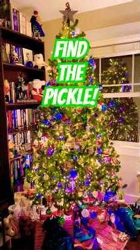 Can you find the PICKLE? #christmas #cute #fun