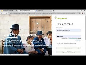 A FamilySearch FamilyTree szerkesztés alapjai magyarul