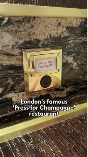 Champagne on demand? 🤯 Bring on the fizz! 🍾 Bob Bob Ricard in London serves more than just food, it serves art-deco glamour and bubbles at the push of a button. 🛎️ The perfect place to toast to your London romantic escape. 🥂 📍 Bob Bob Ricard, London, England #LondonFood #FoodieUK #FoodUK #RestaurantLondon #HiddenGemLondon #Foodie #ThingsToDoLondon Visit London Bob Bob Ricard Soho | Love GREAT Britain