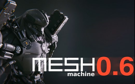 【Blender建模】[英文字幕]MESHmachine官方教程-Plug篇
