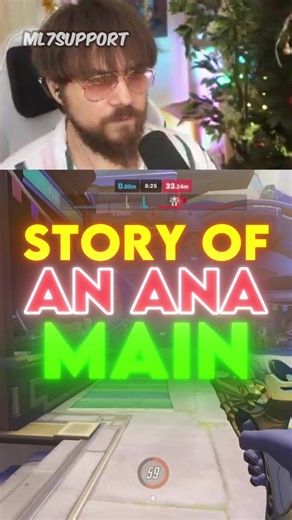 Story of 🤫 an Ana main #overwatch/ #gaming #overwatch | ana