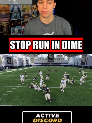 How to stop the run in dime normal in college football 27 #cfb27 | football