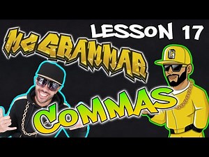 English Lesson: Commas (in lists) for Kids | Learn through music and rap with MC Grammar