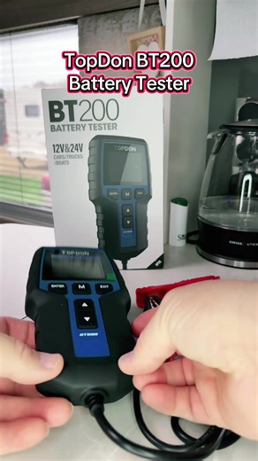 TOPDON BT200 Battery Tester for 12V and 24V Vehicles
