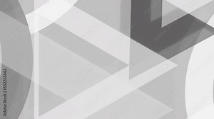 Moving geometric shapes for insertion. Motion. Triangular shapes move in animated background. Stylish animation for intro or insert