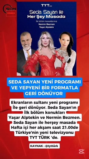Seda Sayan ile Eğlenceli Akşam Programı