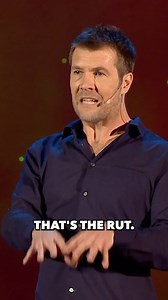 9.9K views · 950 reactions | Stuck between a rut and a hardplace 直 I’m bringing my new tour, ‘Rhod Gilbert & The Giant Grapefruit’, to a theatre near you very soon. Get your tickets now via my website #linkinbio  Stuck In A Rut, from ‘The Man with the Flaming Battenberg Tattoo’ show (2012) #rhodgilbert #ukcomedy #comedian #standup #comedy | RHOD GILBERT | Facebook