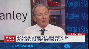 Watch Part 1 of Jim Cramer's full interview with Morgan Stanley CEO James Gorman