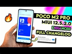 Poco M2 Pro MIUI 12.5.2.0 Android 11 New Update Full Changelog | Poco M2 Pro MIUI 12.5 Update