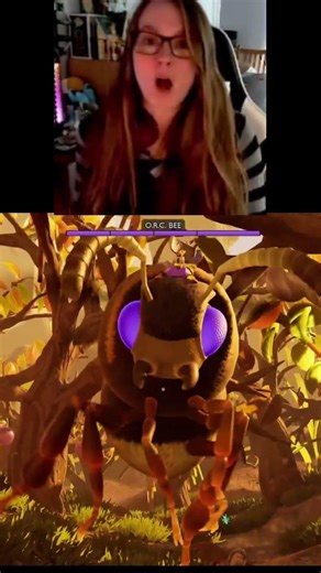Bumble bee jump scare grounded 2 #funny #gaminghighlight #jumpscare #grounded2 #bumblebee
