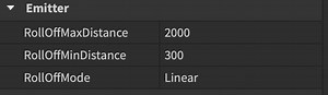 Roll off distance is broken or bugged (Probably)
