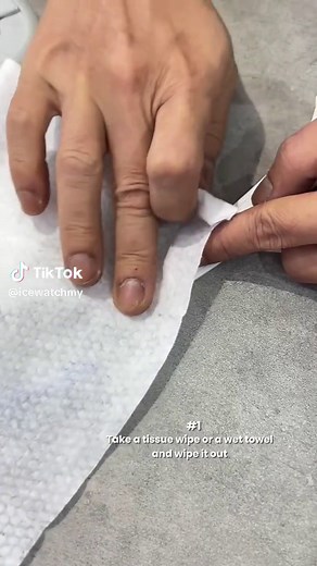 How to Easily Clean Your Silicone Strap Watch