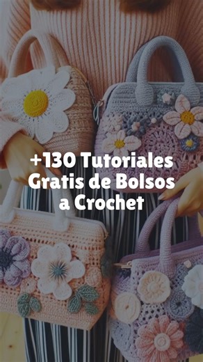 6K views · 40 reactions | Ya tenemos más de 130 tutoriales gratuitos de bolsos a crochet en ctejidas.co ✨ Nos vemos por allá 珞 #bolsos #tutoriales #crochet #amotejer #tejerdoras | CTejidas - Crochet y Dos Agujas | Facebook