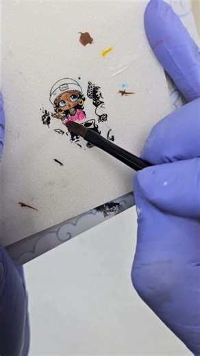 Chrome Betty Boop Nails?! Stamping Plate + DIY Sticker Method Using PatPat Gels