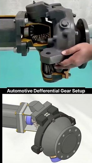 How an Automotive Differential Works!
