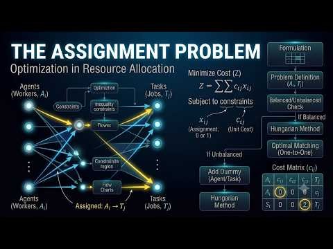 The Assignment Problem: Optimization in Resource Allocation & Hungarian Method