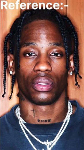 Drawing Travis Scott As a SCOTCH🔥!! #shorts #drawtic