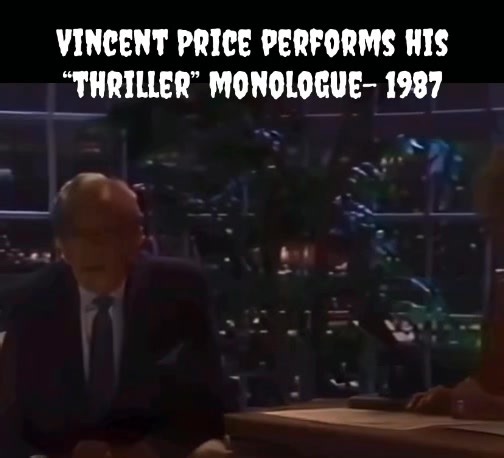 I could listen to Vincent Price reciting his “Thriller” monologue every hour of every day for the rest of my life 💀 | Nightmare Nostalgia