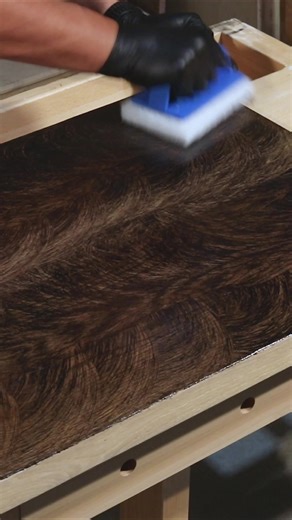 Meet the one coat wonder! 🤝 Oil Plus 2C colors and protects any interior wood project in a single coat! It creates a molecular bond with the raw wood fibers, resulting in a finish that is wear, water, and heat resistant! This 0% VOC wood stain and finish in one is easy to apply, easy to maintain, and comes in 40 colors! Use it on furniture, flooring, cabinetry, millwork, and so much more! #rubiomonocoat | Rubio Monocoat USA