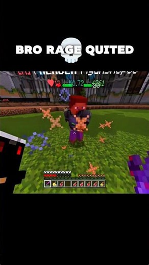 Bro Rage Quit While Doing PvP 🤯
