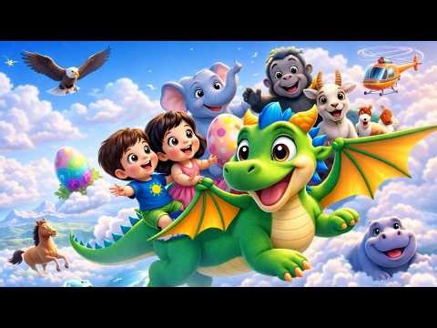 Dragon ABC Adventure for Kids | Learn Letters E to H with Animals & Fun Learning