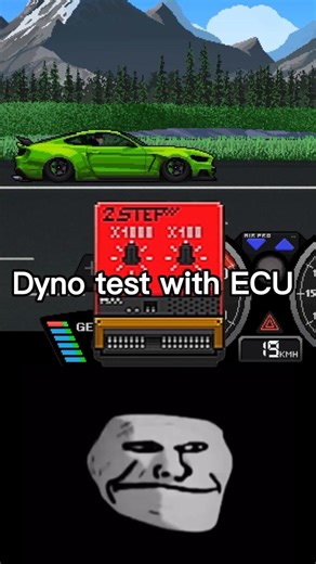 today I can check Dyno test with ECU on mustang in #pixelcarracer #shorts #shorts #shorts #shorts