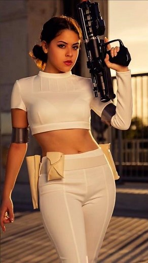 Radiance Unleashed: Snarky Jay Becomes Queen Amidala in Stunning Star Wars Cosplay"!#starwarslore