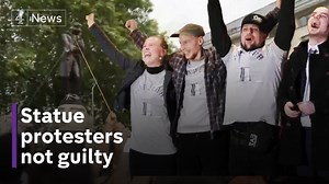 19K views · 555 reactions | Four protesters have been found not guilty of causing criminal damage after toppling the statue of slave trader Edward Colston in Bristol last June. Warning: There are flashing images from the start of this report. | Channel 4 News | Facebook