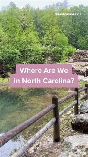 This weekend, Cardinal & Pine visited Emerald Village, an old gem mine in the Blue Ridge Mountains. 💎 You can find Emerald Village in Little Switzerland, North Carolina, a small community that's more than 3,000 feet above sea level. The mine was opened in the 1920s to provide feldspar, a key ingredient in the Bon Ami company's cleaning powder. Today, it's a kid-friendly attraction where you can see the sights at this jaw-dropping mine and even search for gems and pan for gold. Where's your favo