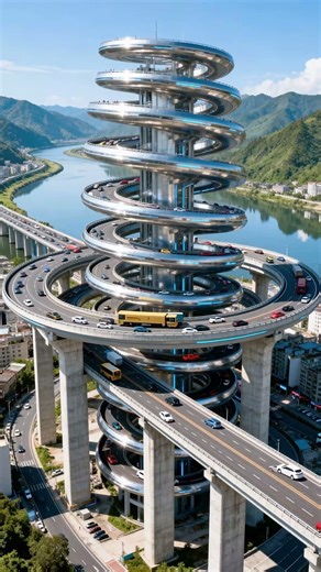 The World’s Most Extraordinary Flyover — A True Wonder of Engineering #shorts