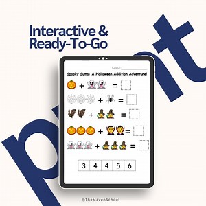 Halloween-themed Addition Worksheet for Kids | Spooky Math Practice for Grades PK-3 | Fun Printable Learning Activity - Etsy Australia
