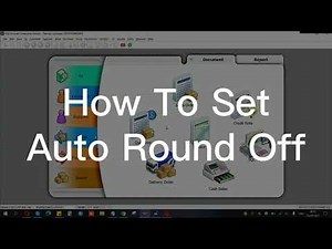 How To Set Auto Round Off 如何设置自动舍入 | SQL Accounting