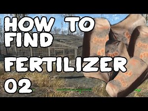 How to Find Fertilizer 02 | Fallout 4 | Crafting Materials