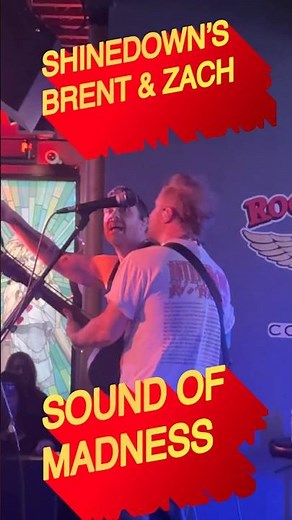 SHINEDOWN’s Smith & Myers “Sound of Madness” in Royal Oak, MI on June 29, 2026 #concert