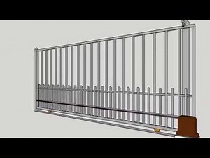 porton electrico de corredera- electric slide gate