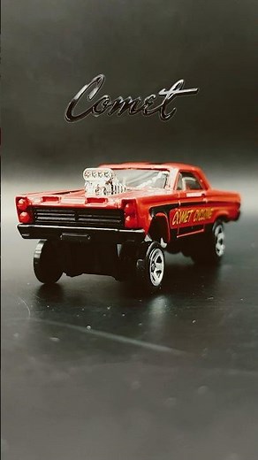 Hot Wheels 65 Mercury Comet Cyclone Mainline Showcase #hotwheels #mercury #ford #gasser