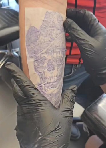 7.3K views · 50 reactions | ✅️"Check out this amazing skull tattoo from Viking Tattoo Studio in Sunny Beach! Our talented artists put their ❤️ and soul into every detail, creating a truly unique piece of art. Looking for your next tattoo? Visit us for an unforgettable experience‼️ #VikingTattooStudio #SunnyBeach #SkullTattoo #TattooArt #TattooDesign #InkMaster #TattooLife #BodyArt #TattooLovers | Viking Tattoo Studio | Facebook