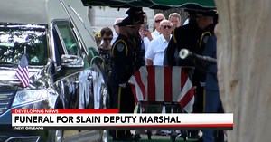 Funeral Services for Slain Deputy Marshal