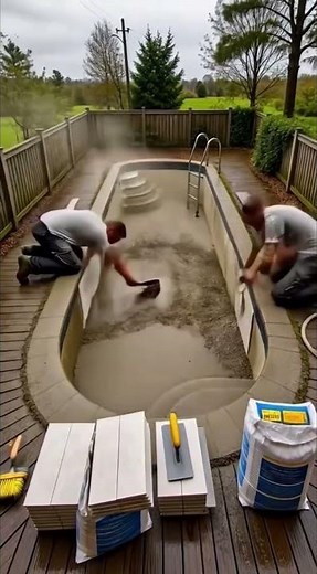 From Abandoned to Stunning: Lap Pool Transformation 😍