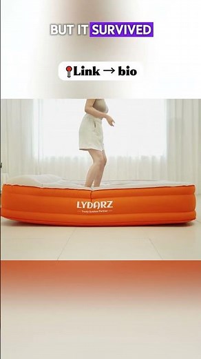 Jumping on an Inflatable Mattress: Fun or Fail? #airmattress