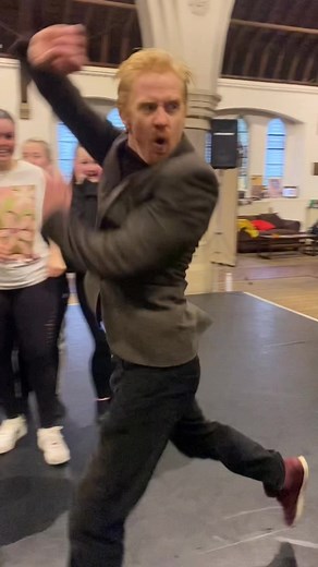 He’s actually very professional - we promise. #weloveyousham #readcollege #dramaschool