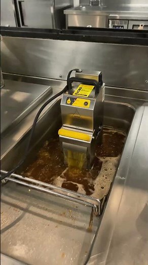 VITO Frying Oil Filtration System #filtration #kitchen #chef #fryer #fryingoil #dubai #fyp #short