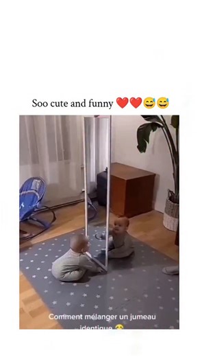 memer boy on Instagram: "The post shares a 66-second montage of twin toddlers' antics, including mirror confusion and playful squabbles, captioned "Soo cute and funny ", resonating with viewers through relatable sibling dynamics. Authored by @ItsEthanRay , known for #MAGA-aligned funny clips, it amassed 16,000 likes and 2.8 million views within 48 hours, boosted by X's algorithm favouring wholesome, shareable family humour. Insights from twin research, like the Minnesota Study of Twins Reared Ap
