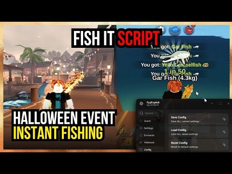 Fish It Super Fast Instant Fishing Script! | Auto Fish Faster | And Much More Cool Feature!
