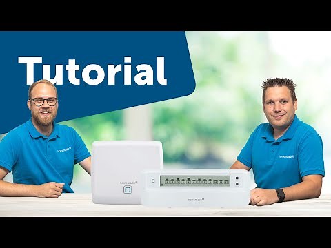 Tutorial: Setting up an underfloor heating controller with an access point | Homematic IP