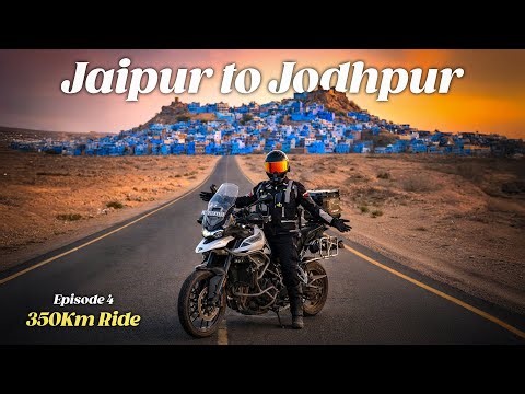 Jaipur থেকে 350Km Bike Ride করে চলে আসলাম Rajasthan এর Blue City Jodhpur | Rajasthan Ride 2026| Ep 4