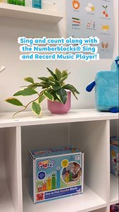 Sing, record, and learn with Numberblocks! This music player brings number fun to life with 15 songs and sounds. | Hand2mind