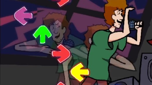 [vs shaggy]追哥使用了卡顿攻击，效果拔群